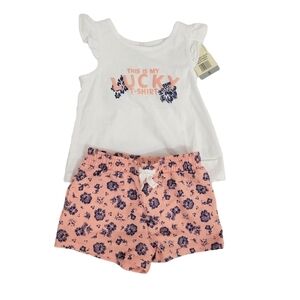 NWT Lucky Brand 2 Piece Floral Tank & Short Set